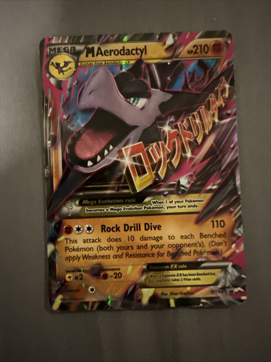 The Pokémon Company M Aerodactyl EX XY98 XY Promo Mega Holo English