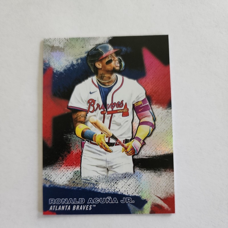 Ronald Acuna Jr Atlanta Braves Stars of the MLB Insert 2026 Topps Series 1
