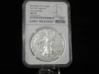 2019 W BURNISHED AMERICAN SILVER EAGLE NGC MS70 EARLY RELEASES