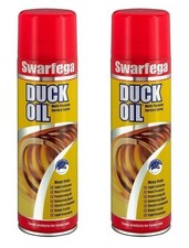 2x Swarfega 500ml Duck Oil Spray Maintenance Protection and Water Displacer