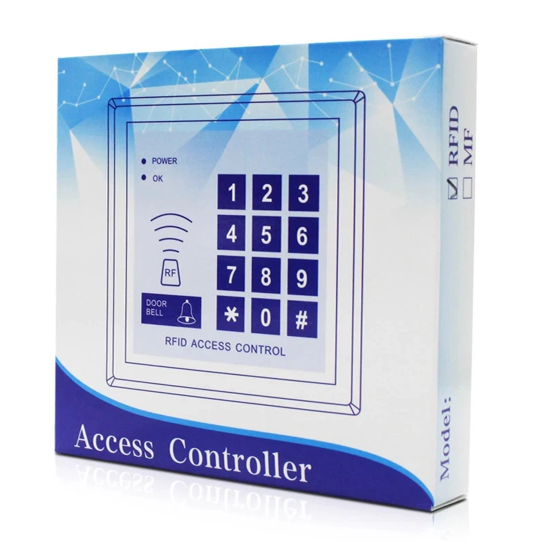 Standalone 125kHz RFID Access Control Keypad 1000 User Reader Password Unlock - Image 4 of 4