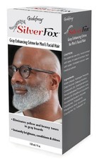 Godefroy Silver Fox Men's Silver And Gray Beard Brightener For Ethnic