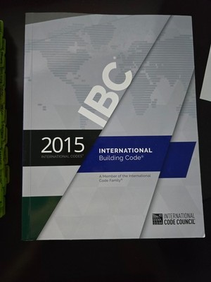 2015 IBC International Building Code 3rd Printing Paperback ICC Code Council