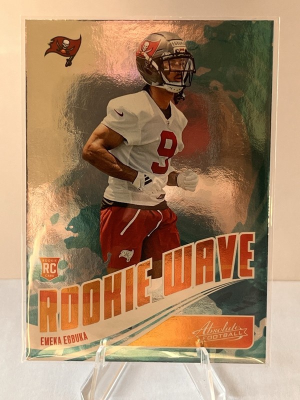 Panini Absolute Rookie Wave Emeka Egbuka #RW-EEA Buccaneers Football 2025