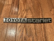 Toyota Starlet Emblem Badge Toyota Starlet Emblem Badge
