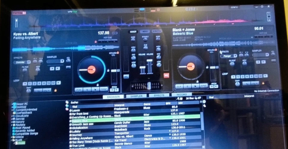 USB MIDI DJ Controller OMNITRONIC TMC-2 MK2 incl. VDJ-Software - Bild 2 von 4