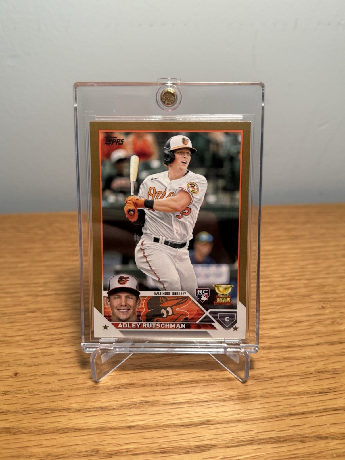 2023 Topps Adley Rutschman Gold Rookie /2023 #250 Orioles