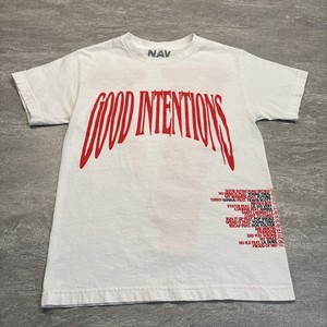 VLONE x Nav Bad Habits Good Intentions Hip Hop Rap Tour T-Shirt Mens Medium