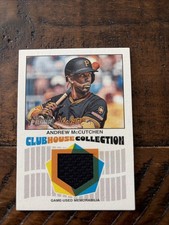 2026 Topps Heritage Andrew McCutchen Clubhouse Collection Game Used Relic CCR-AM