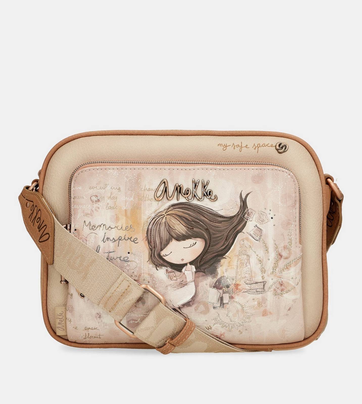 Кроссбоди Anekke Memories бежевого цвета - Borse Donna Borse A Tracolla