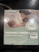 NEIYIDAREN 14 Pcs Washable Nursing Pads for Breastfeeding NEW