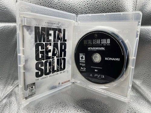 Metal Gear Solid The Legacy Collection - Sony Playstation 3 PS3 CIB Complete
