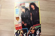KISS STRIKE n.33 KISS Army rivista per tifosi con libretto Peter Ace Gene Paul