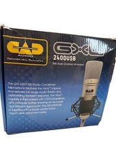 CAD Audio GXL 2400 USB profesional studio condenser microphone set SKU 3322