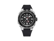Image of Alpina Seastrong Diver Extreme GMT Automatic Watch, Black, 39 mm, AL-560B3VE6