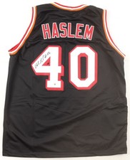 Autographed Miami Heat Udonis Haslem Jersey with Beckett COA