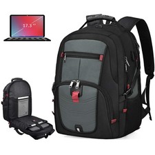 NUBILY Laptop Backpack 17 Inch Waterproof Extra Large TSA Travel Backpack Ant...
