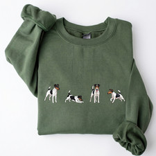 Felpa Smooth Fox Terrier cane mamma divertente simpatica Fox Terrier cucciolo amante regalo