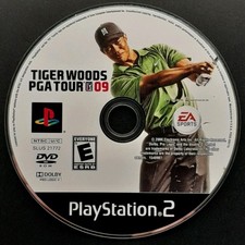 Tiger Woods PGA Tour 09 - PlayStation 2 - PS2 - Disc Only - Resurfaced/Tested