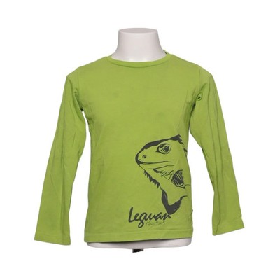 Jako-O, Langarmshirt, Größe: 104/110, Grün, Baumwolle/Elasthan, Print #zBf
