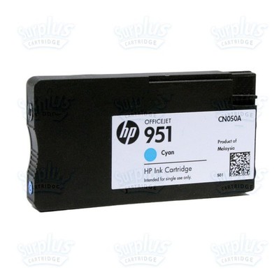 Genuine HP 951 Cyan Ink Cartridge OfficeJet 8620 8600 8630