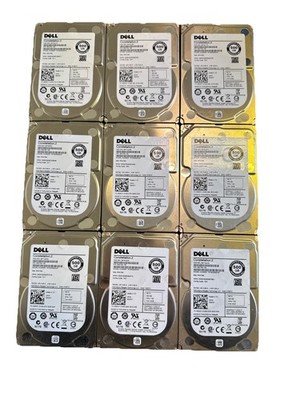 Lot of 9 Dell 00X3Y 500GB 7.2K 6G 64MB SFF 2.5'' SATA Hdd Seagate ST9500620NS