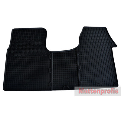 Gummimatten Gummifußmatten  für Renault Trafic II JL Bus ab Bj.2001 - 2014