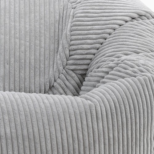 Cord Bean Bag Chair, Luxury Extra Large Classic Dome Adult Beanbag - Picture 55 of 62