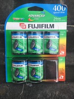 Lot 5 Fujifilm Advanced Photo System 400 Speed Film 3 X 25 Exp 24mm Color Prints Lot 5 Fujifilm Advanced Photo System 400 Speed Film 3 X 25 Exp 24mm Color Prints