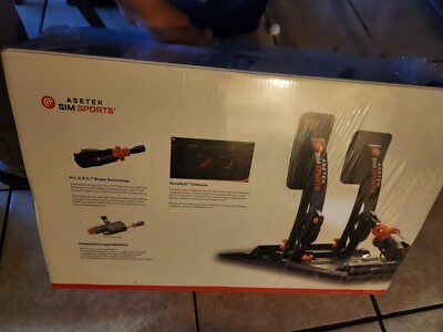 ASETEK LA PRIMA SIM RACING THROTTLE AND BRAKE PEDALS | eBay
