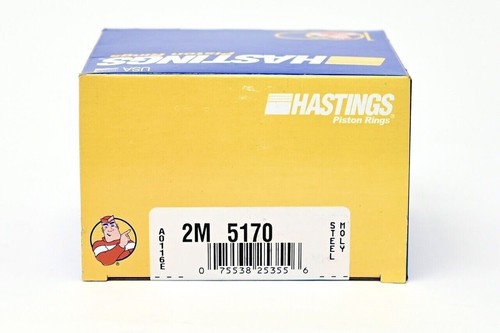 HASTINGS Moly Piston Rings Set for Chevy GMC 6.0L LS2+Vortec 2004*-2011 Bore STD - Picture 3 of 6