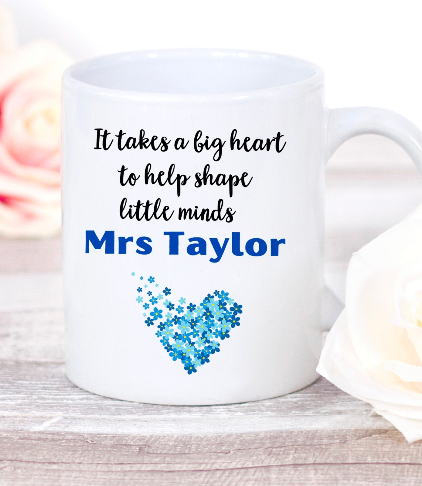 Personalised Teacher Mug Teacher Gift School Teacher Mug Best Teacher Gift