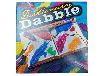 Dictionary Dabble Board Game - Patch Games - Vintage 1998 - EUC
