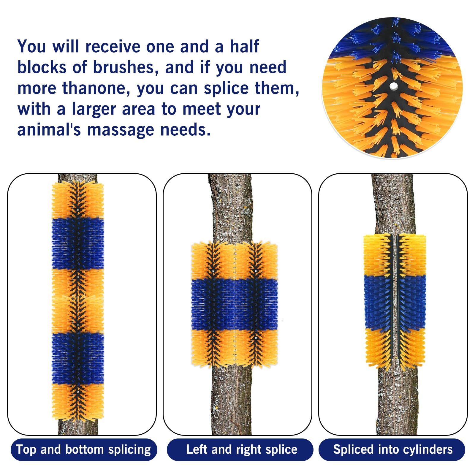 livestock scratching brush cow scratcher Brush horse brush Full Massage