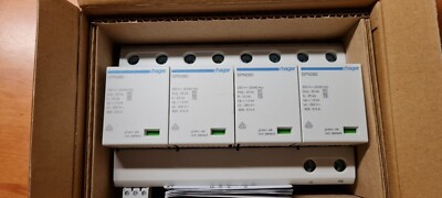 Hager Kombiableiter 4-polig Typ1 + Typ2 100kA TN-S System SPN801R- NEU