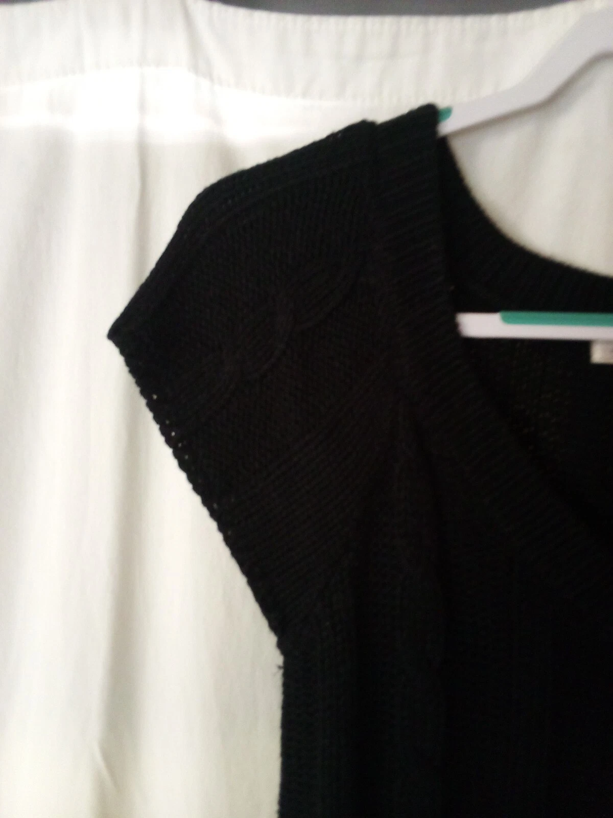 VETEMENTS Abito maglione Ambiance Abbigliamento nero lavorato a maglia donna inverno causale taglia large