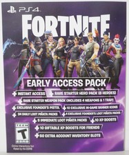 Fortnite Early Access Pack (Sony PlayStation 4, 2017) - BRAND NEW