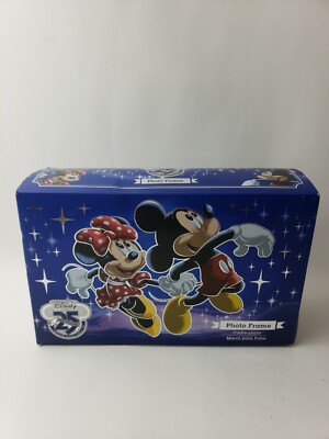 Disney Store Minnie & Mickey Mouse 25th Anniversary Cadre-Photo, Photo Frame. 