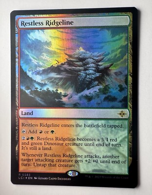 MTG Ixalan Restless Ridgeline Foil LCI NM | eBay