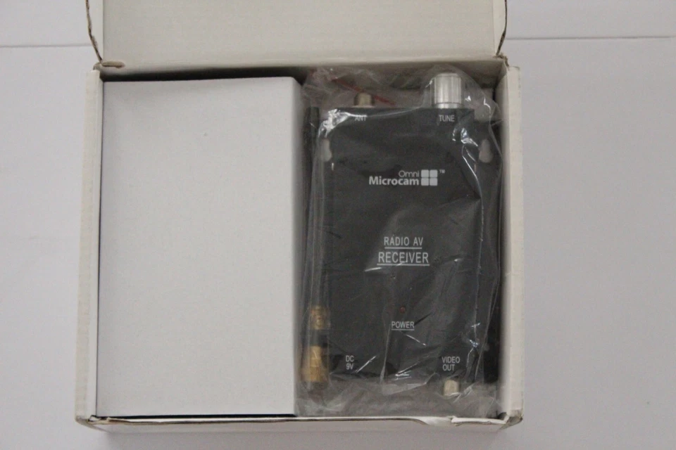 Omni Microcam Radio AV Anschlüsse Receiver Radio Tuner kompakt mit Zubehör