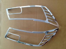 2 Pcs Abs Chrome Front Head Light Lamp Cover Trim For Dodge Journey 2009-2018 2 Pcs Abs Chrome Front Head Light Lamp Cover Trim For Dodge Journey 2009-2018