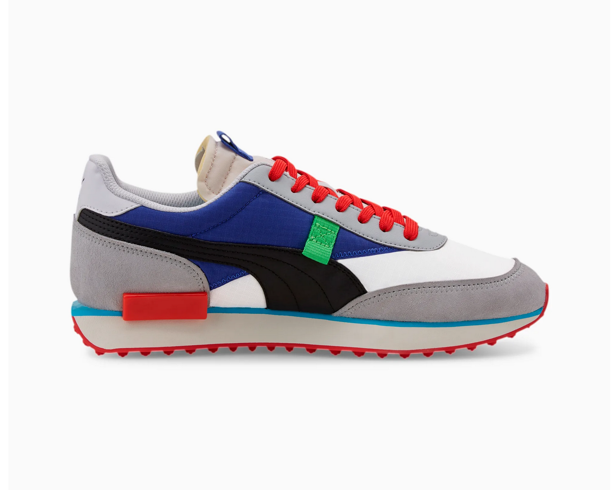 Puma Future Rider Ride On Unisex Womens 6 Mens 4.5 White