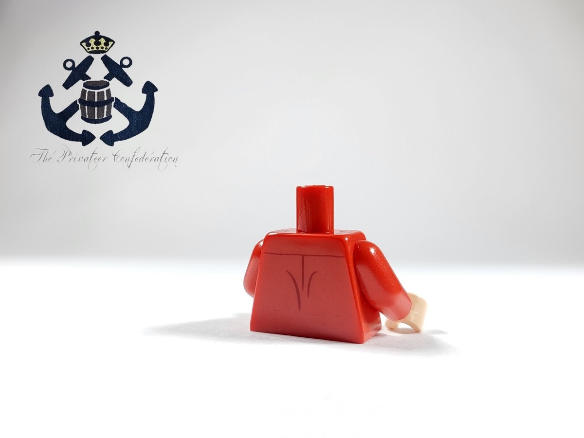 LEGO Big Bang Theory Minifigure Red Torso Shirt For Howard Wolowitz  973pb2177c01 - Main Image