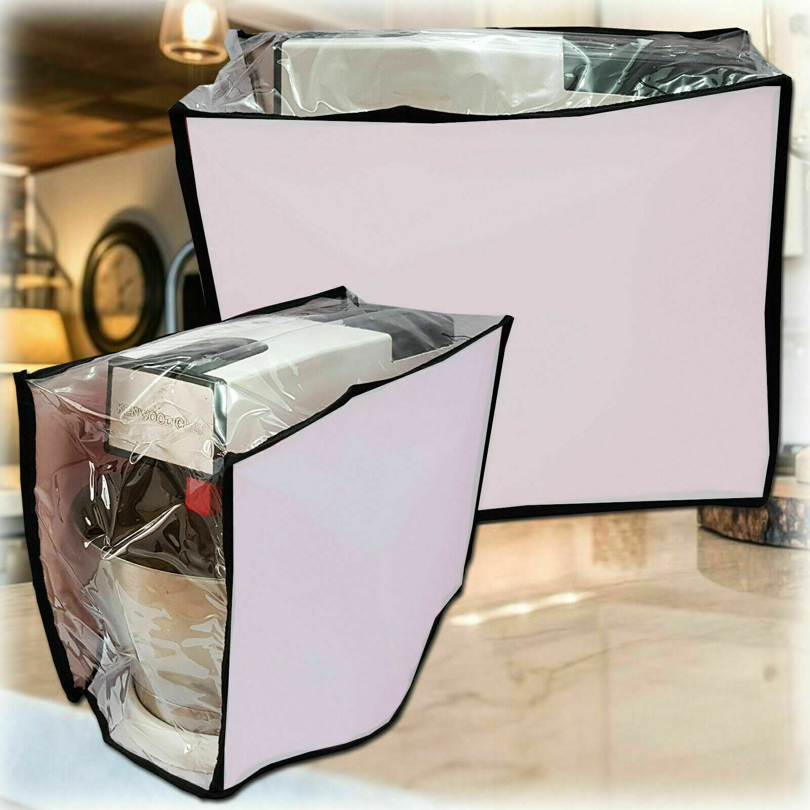 Kenwood Chef A701 A901 Kitchen Machine Dust Cover with Black Trim eBay