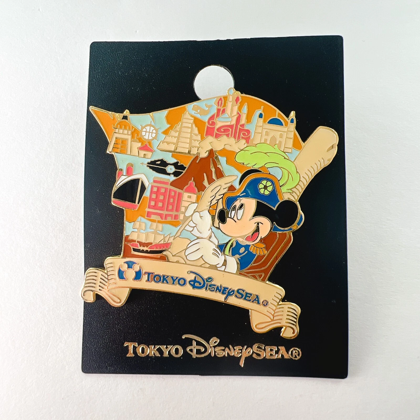 Tokyo Disneysea Mickey Mouse Pin New Disneyland Disney Resort Japan Parks