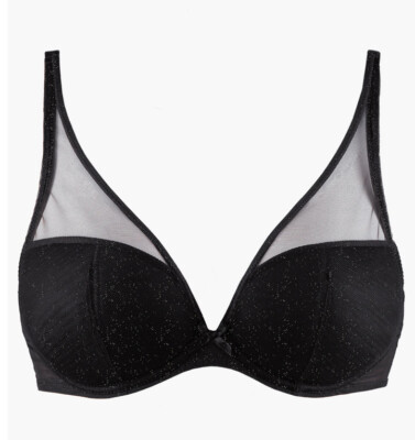 BH schwarz Triangel mit Bügel Aubade Gr. 85B US/UK 32B