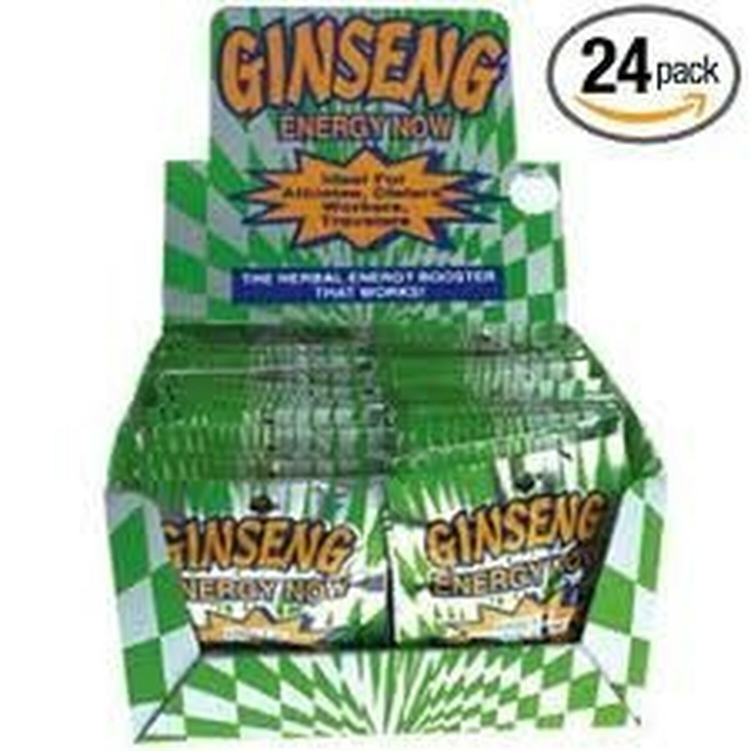 Energy Now Ginseng Herbal Supplement Pills (Pack of 24) 1 Box! eBay