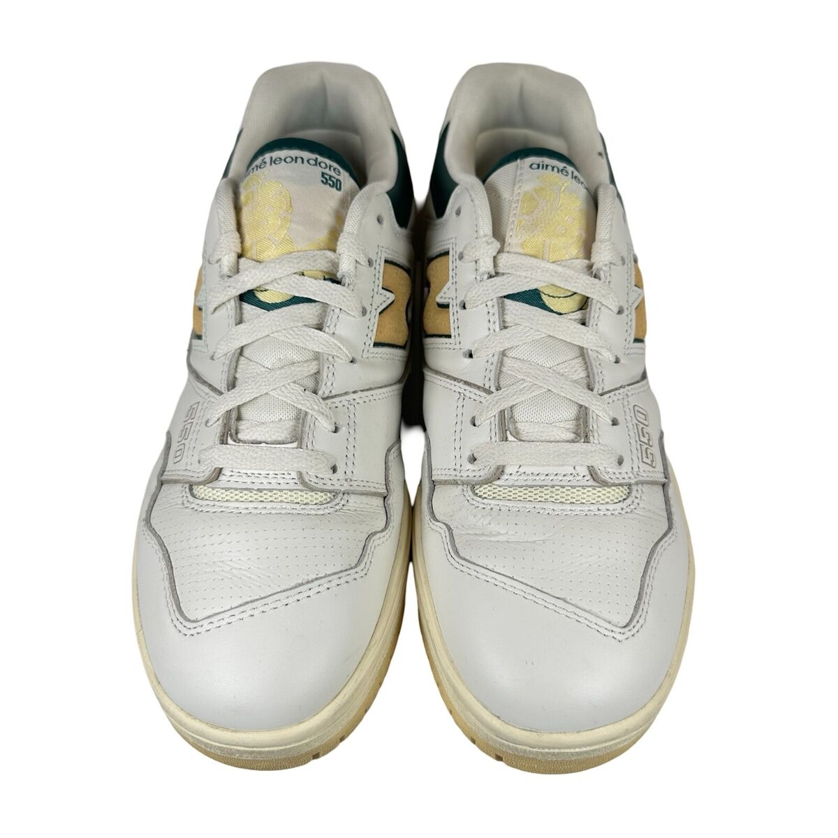 Aime Leon Dore ALD x New Balance 550 Natural Green Yellow Aime Leon Dore ALD x New Balance 550 Natural Green Yellow