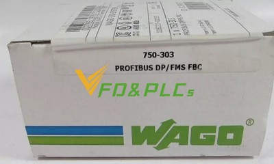 1PCS NEW WAGO 750-303 PROFIBUS DP/FMS FIELDBUS COUPLER PLC
