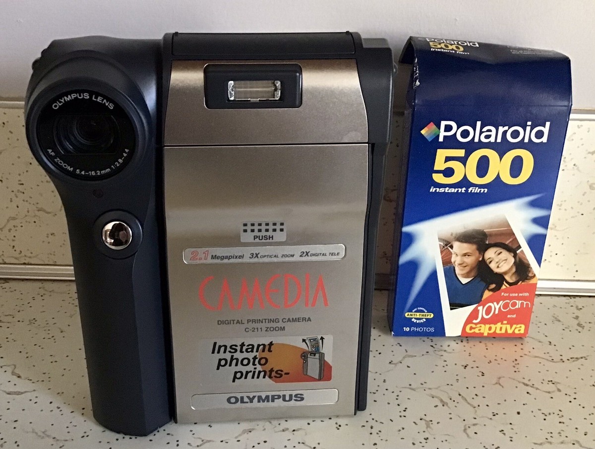 Vintage NOS OLYMPUS Filmless Digital Printing Camera C-211 Zoom
